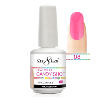 Cre8tion Candy Shop Gum Drop Gel Color 08